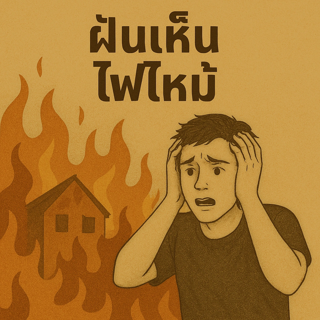 ฝันเห็นไฟไหม้