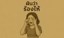 ฝันว่าร้องไห้ มีใครกำลังคิดถึงคุณอยู่หรือไม่?