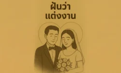 ฝันว่าแต่งงาน แต่ในชีวิตจริงยังโสด ทำนายว่าอย่างไร?