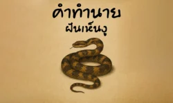 ฝันเห็นงู หมายถึงอะไร? ทำนายฝันแม่นๆ พร้อมเลขนำโชค