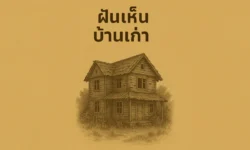 ฝันเห็นบ้านเก่า หรือบ้านพัง สื่อถึงอดีตหรือเรื่องที่ต้องแก้ไข