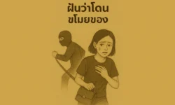 ฝันว่าโดนขโมยของ เป็นลางร้ายหรือลางดี?