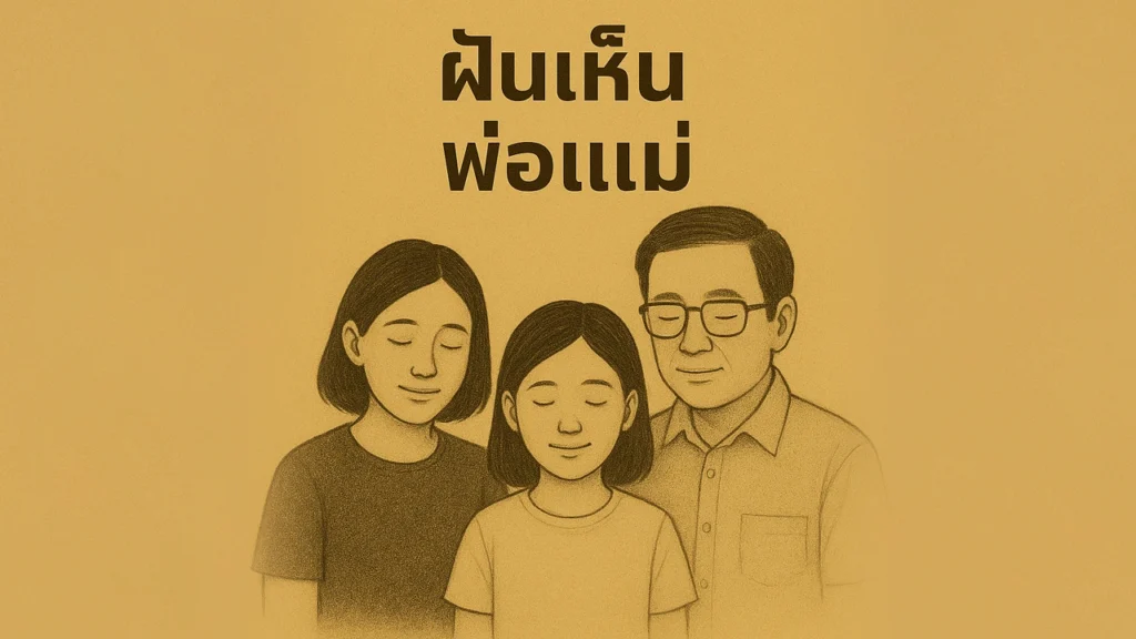 ฝันเห็นพ่อแม่